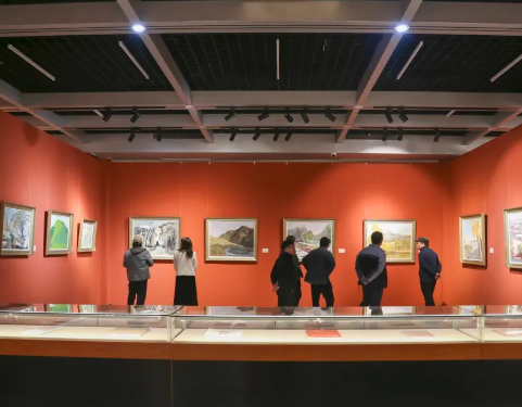 “丝绸之路——美术采风写生创作展”在福建省画院美术馆开幕